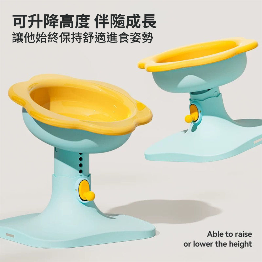 KEEVII 花朵陶瓷碗 可調節角度