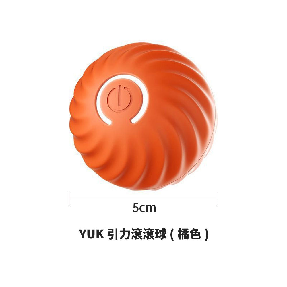 引力滾滾球 自動的彈跳球 寵物玩具球