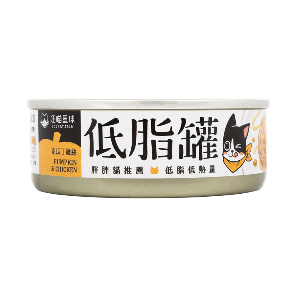 汪喵星球 貓咪低脂無膠主食罐80g 主食罐 全齡貓 貓罐頭