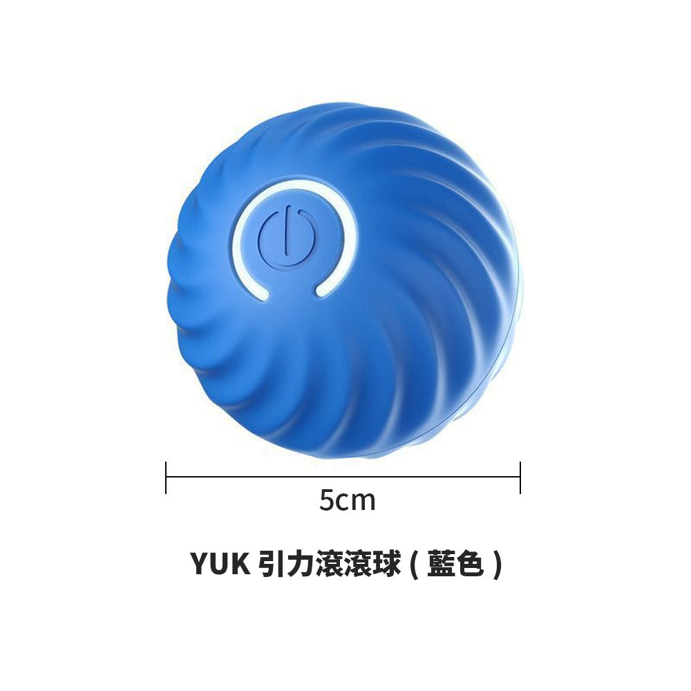 引力滾滾球 自動的彈跳球 寵物玩具球