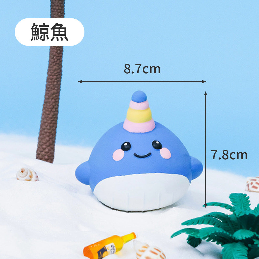 Roroarrr 天然乳膠發聲玩具 海洋系列 狗玩具 可愛造型 天然玩具 安全玩具 海洋生物造型