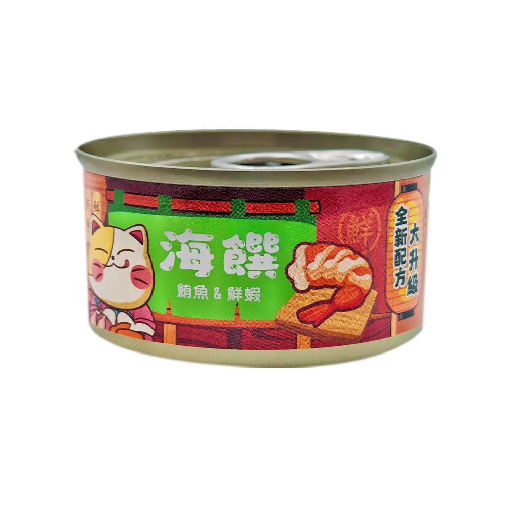 海饌 貓咪白身鮪魚系列 副食罐 80g