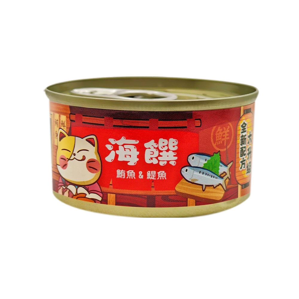 海饌 貓咪白身鮪魚系列 副食罐 80g