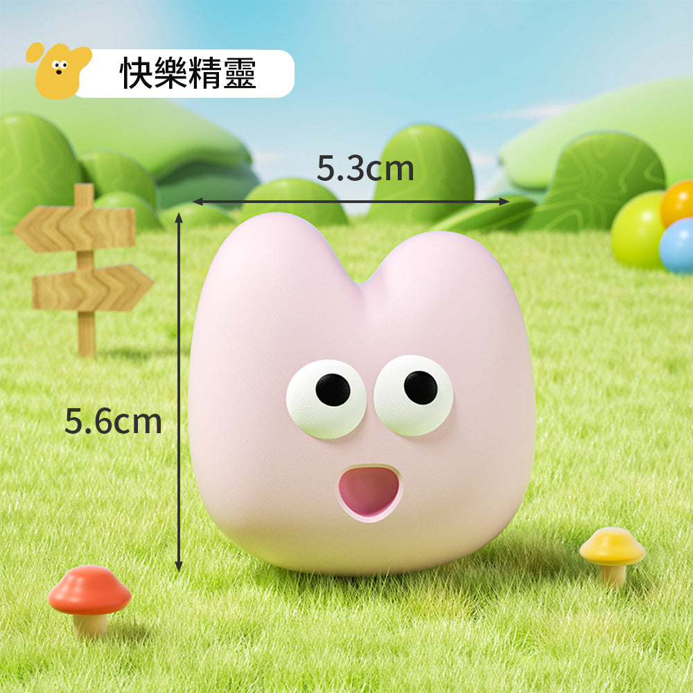 Roroarrr 天然乳膠發聲玩具 表情系列 狗玩具 可愛造型 天然玩具 安全玩具 怪獸造型