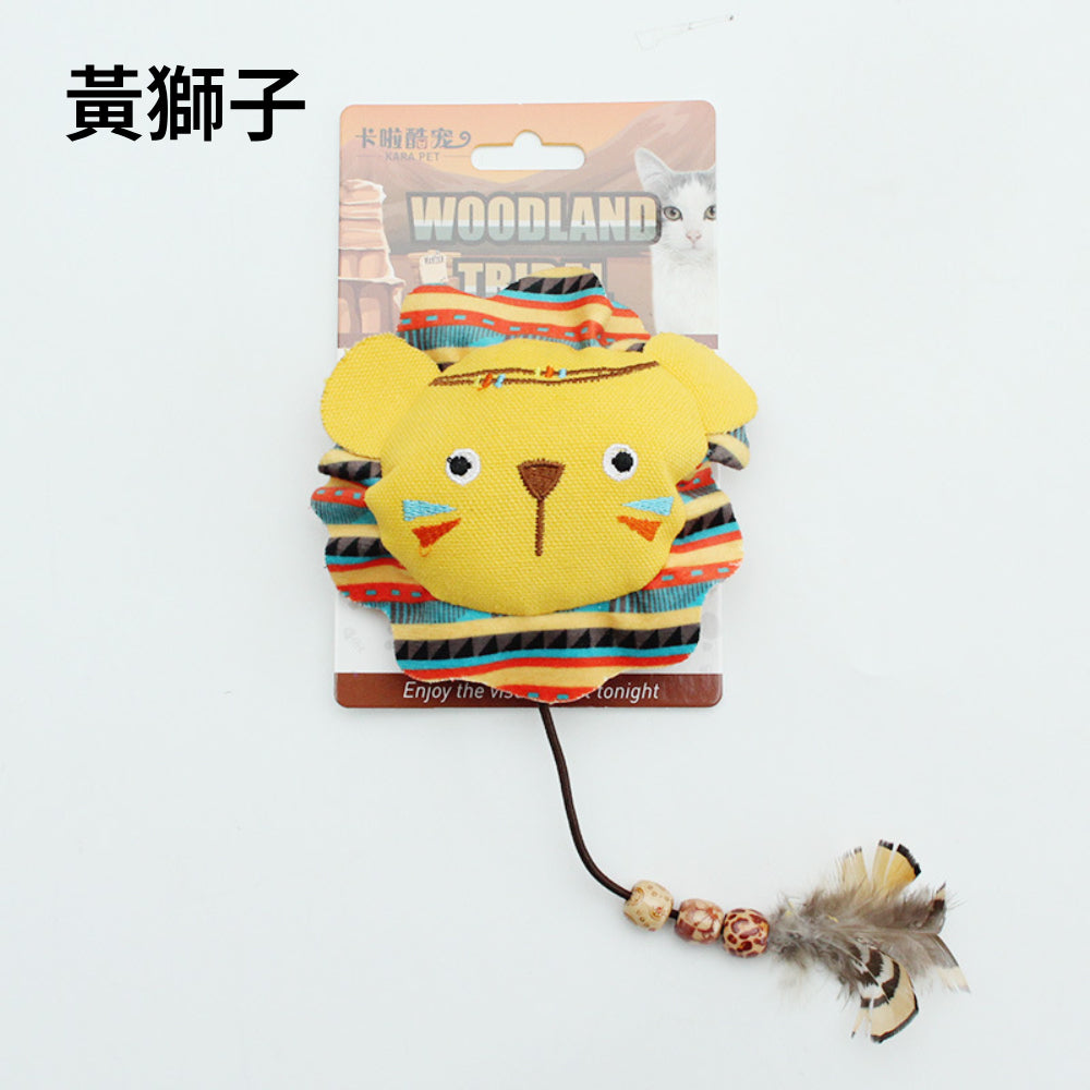卡啦酷寵 叢林 貓草 貓玩具 貓薄荷 貓草抱枕 貓草玩具 貓抱枕 啃咬玩具 磨牙玩具 逗貓玩具 自嗨互動 不傷牙耐咬耐抓