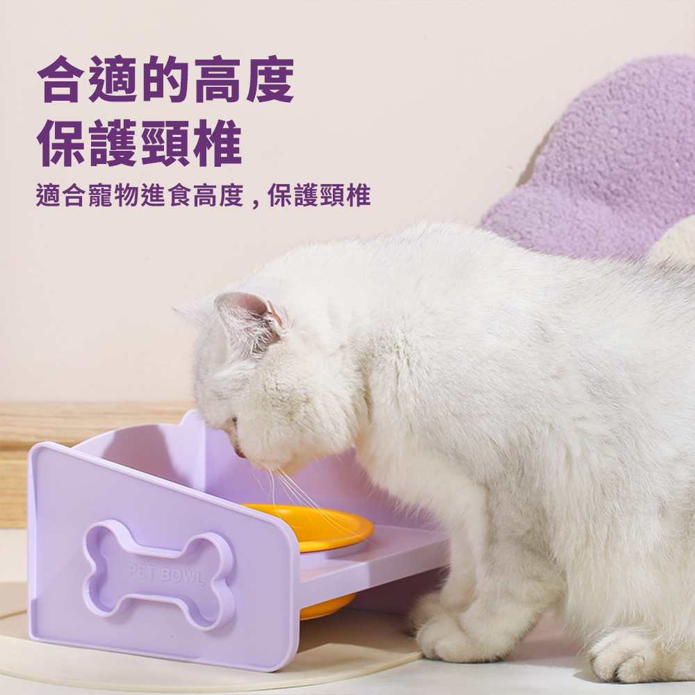 YoMix 方方 陶瓷碗 增高碗 防蟻碗 防溢碗 不銹鋼 防打翻 防溢食 水碗 寵物碗 狗碗 貓咪碗
