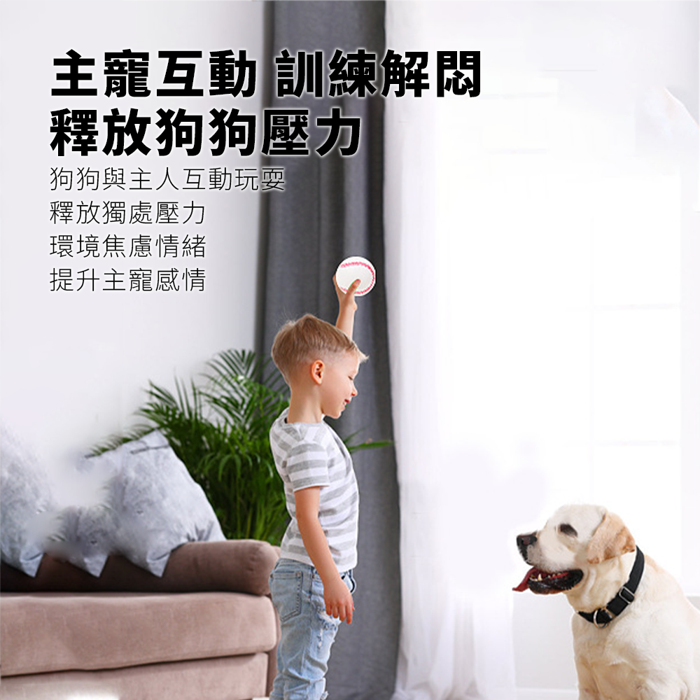 Bollo 高彈橡膠玩具球 橡膠籃球 高彈力足球 網球 棒球 狗狗玩具 耐咬磨牙 寵物玩具