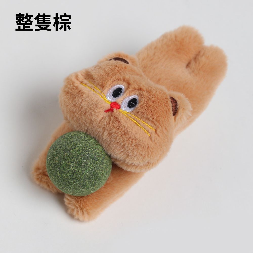 CATNIP貓頭貓薄荷玩具 貓薄荷球 貓薄荷玩偶 小貓毛絨玩具 貓草球 貓咪玩偶 貓玩具