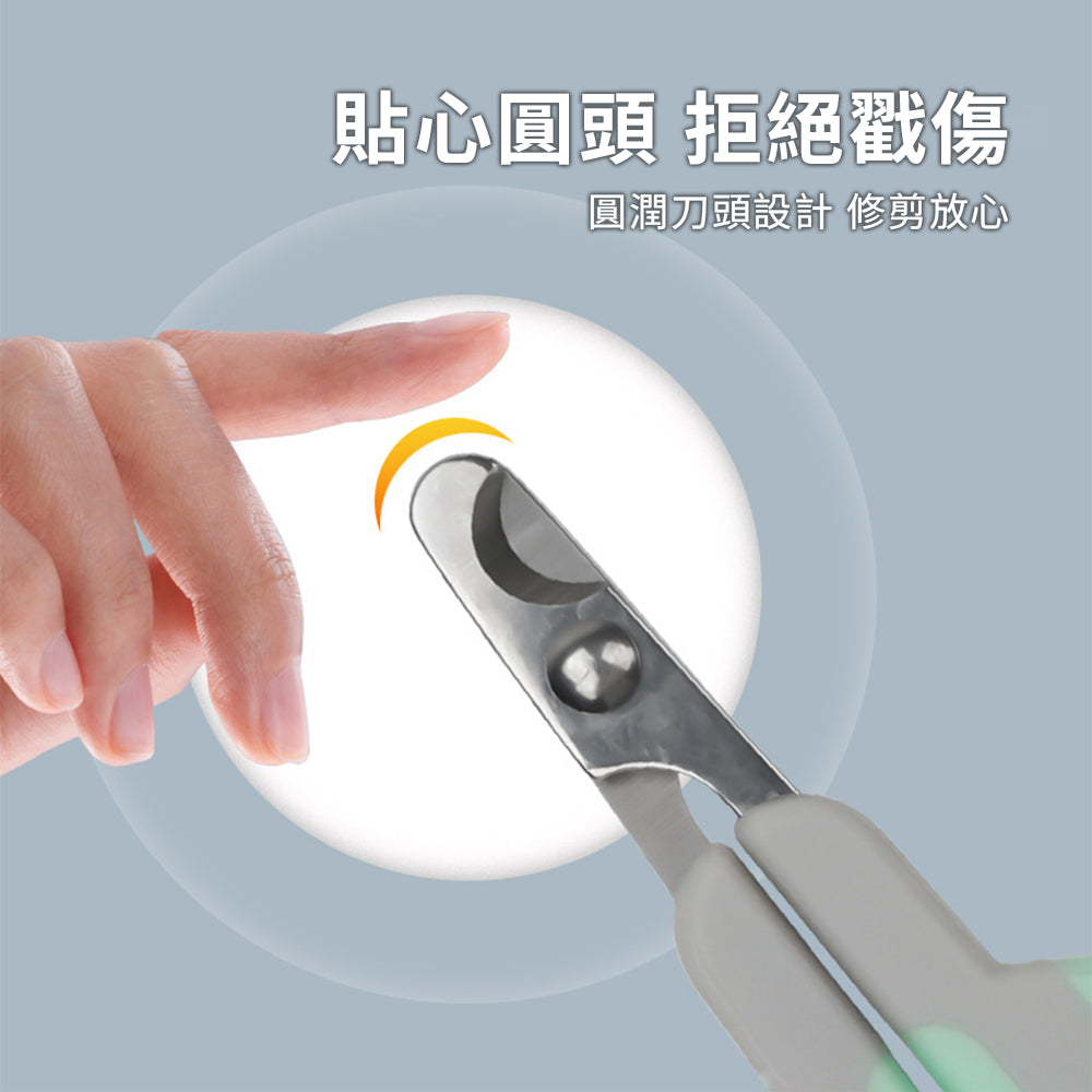 Sloppup 圓頭小把指甲剪 圓頭指甲剪 貓咪狗狗指甲剪 清潔美容 指甲刀 日常 修剪工具