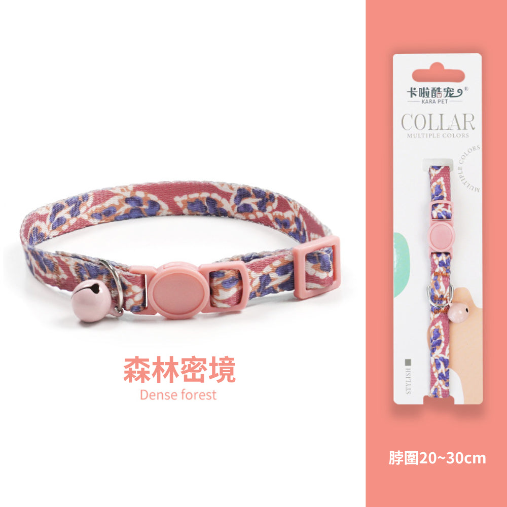 卡啦酷寵 貓項圈 安全扣項圈 寵物項圈 安全項圈 防窒息項圈 貓咪造型項圈 可調節安全活扣 貓咪項圈