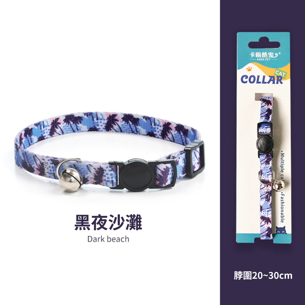 卡啦酷寵 貓項圈 安全扣項圈 寵物項圈 安全項圈 防窒息項圈 貓咪造型項圈 可調節安全活扣 貓咪項圈
