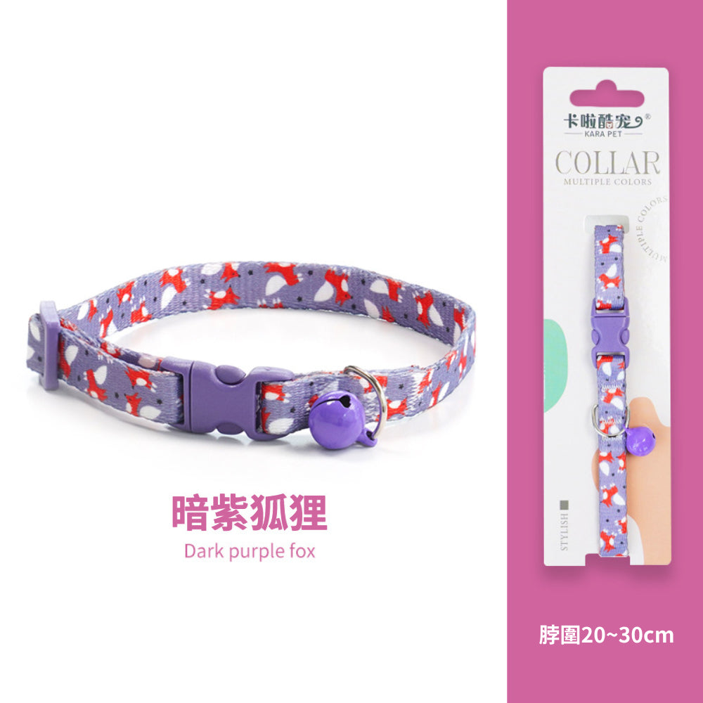 卡啦酷寵 貓項圈 安全扣項圈 寵物項圈 安全項圈 防窒息項圈 貓咪造型項圈 可調節安全活扣 貓咪項圈