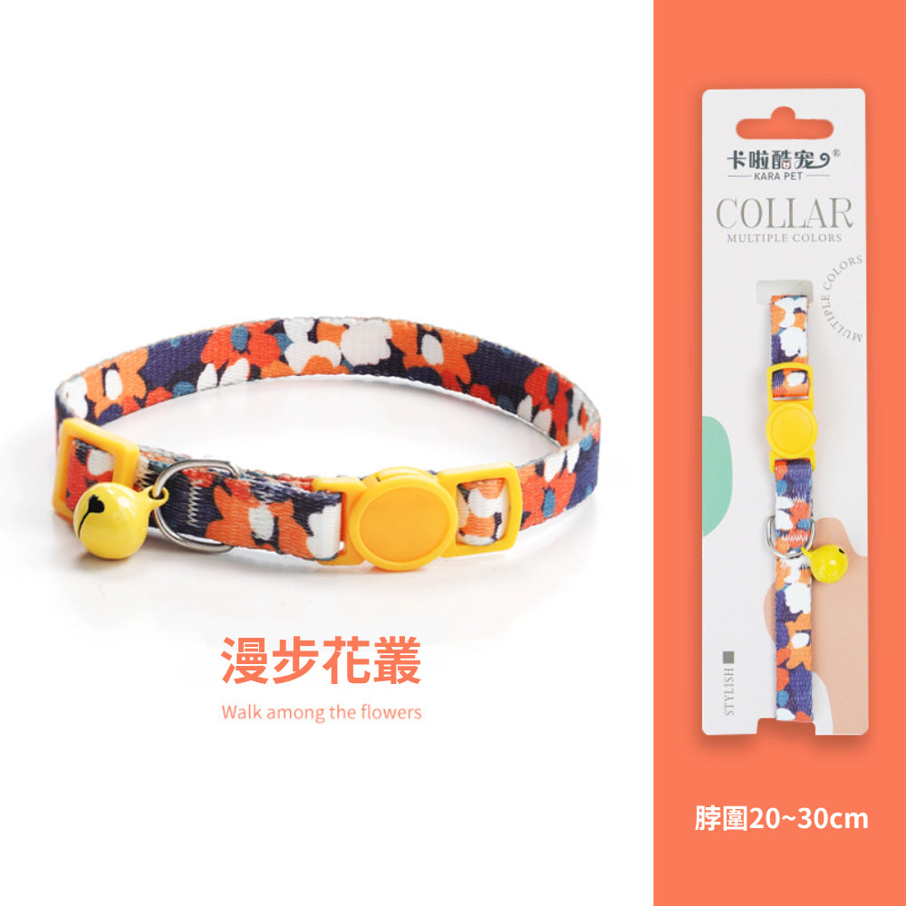 卡啦酷寵 貓項圈 安全扣項圈 寵物項圈 安全項圈 防窒息項圈 貓咪造型項圈 可調節安全活扣 貓咪項圈