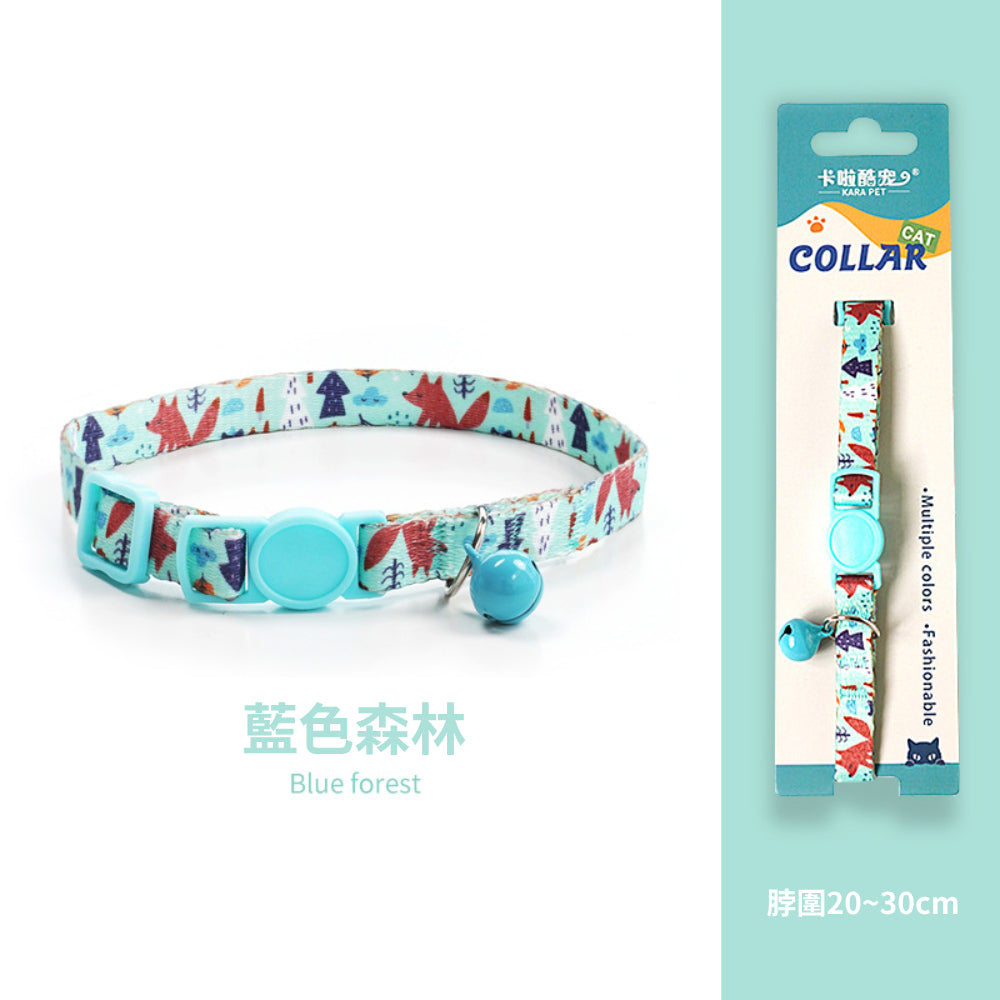 卡啦酷寵 貓項圈 安全扣項圈 寵物項圈 安全項圈 防窒息項圈 貓咪造型項圈 可調節安全活扣 貓咪項圈