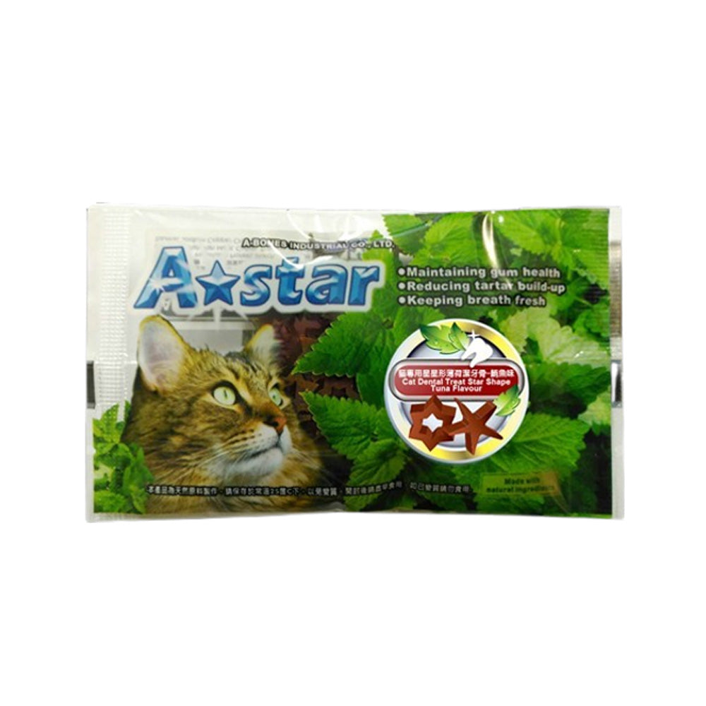 A Star 貓潔牙骨 貓草機能 貓零食 潔牙錠 寵物潔牙骨