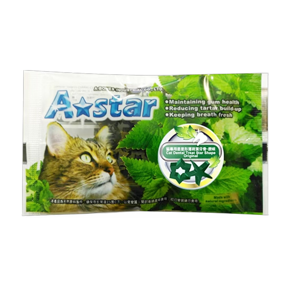 A Star 貓潔牙骨 貓草機能 貓零食 潔牙錠 寵物潔牙骨