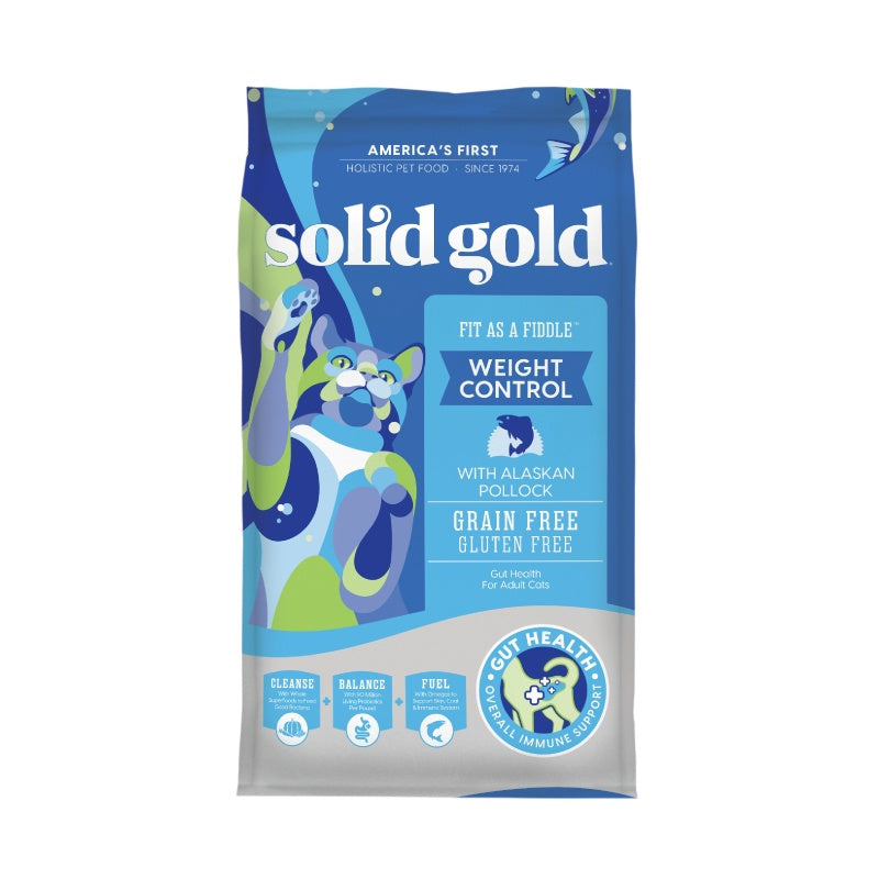 Solid Gold 素力高 無穀貓糧 速利高 WDJ推薦 益生菌貓糧 貓料 貓食品 貓飼料