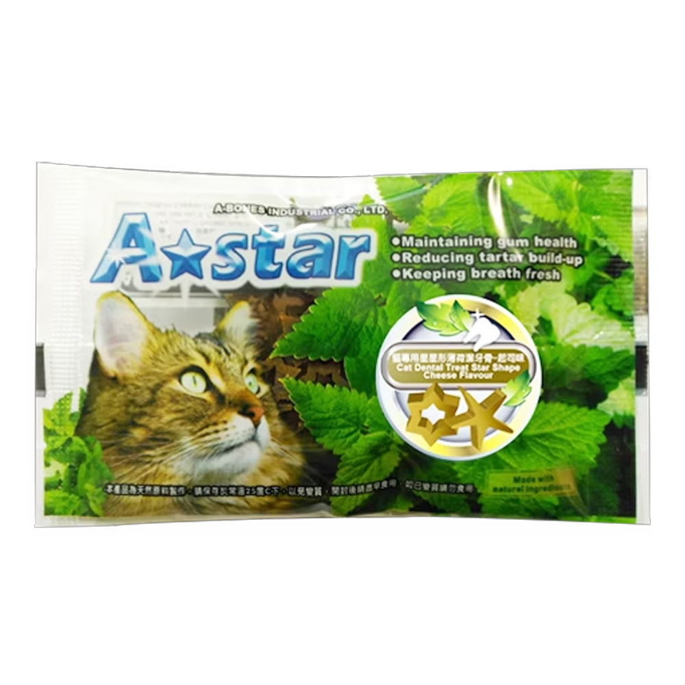 A Star 貓潔牙骨 貓草機能 貓零食 潔牙錠 寵物潔牙骨