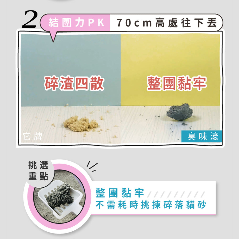臭味滾 豆腐砂7L 極細抗臭豆腐貓砂 環保貓砂 除臭貓砂