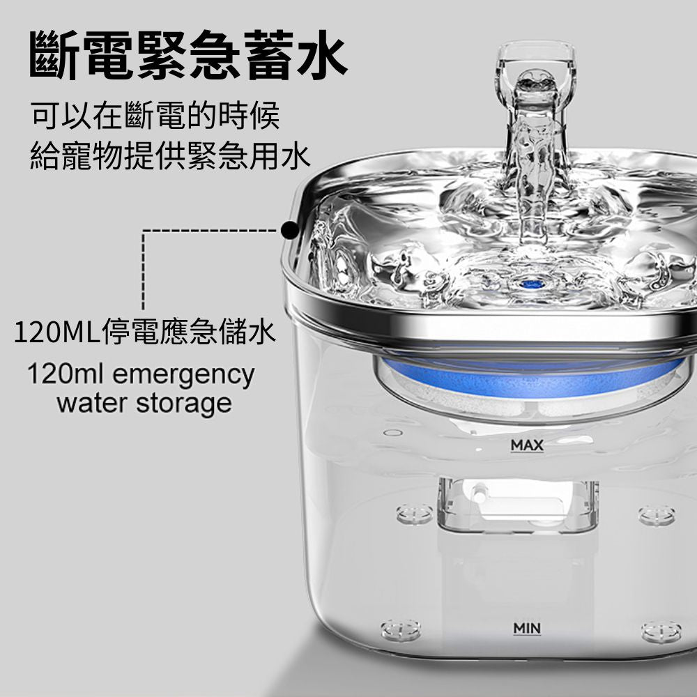Cooler自動飲水器 不銹鋼 飲水器 自動飲水機 寵物飲水器 貓飲水 狗飲水