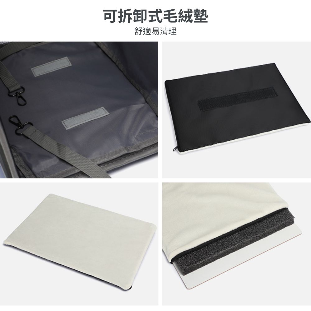 GZD便攜箱型拉桿後背包 寵物背包 寵物外出包 外出旅行寵物雙肩包 拉桿寵物推車 外出拉桿背包