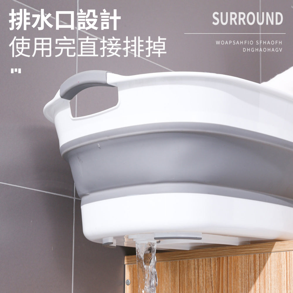 YUC 寵物摺疊澡盆 寵物澡盆 貓咪澡盆 狗狗澡盆 洗澡盆 折疊收納浴盆 貓咪洗澡盆 折疊澡盆