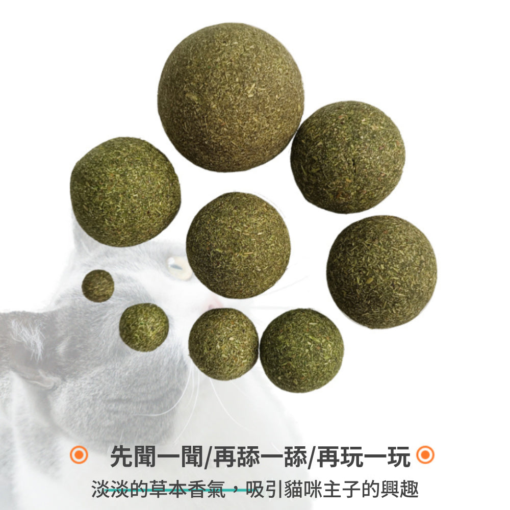 AAC貓薄荷球 貓草球 貓薄荷 貓咪玩具 貓草 貓玩具 逗貓棒 貓草棒 逗貓 木天蓼 逗貓玩具 貓草