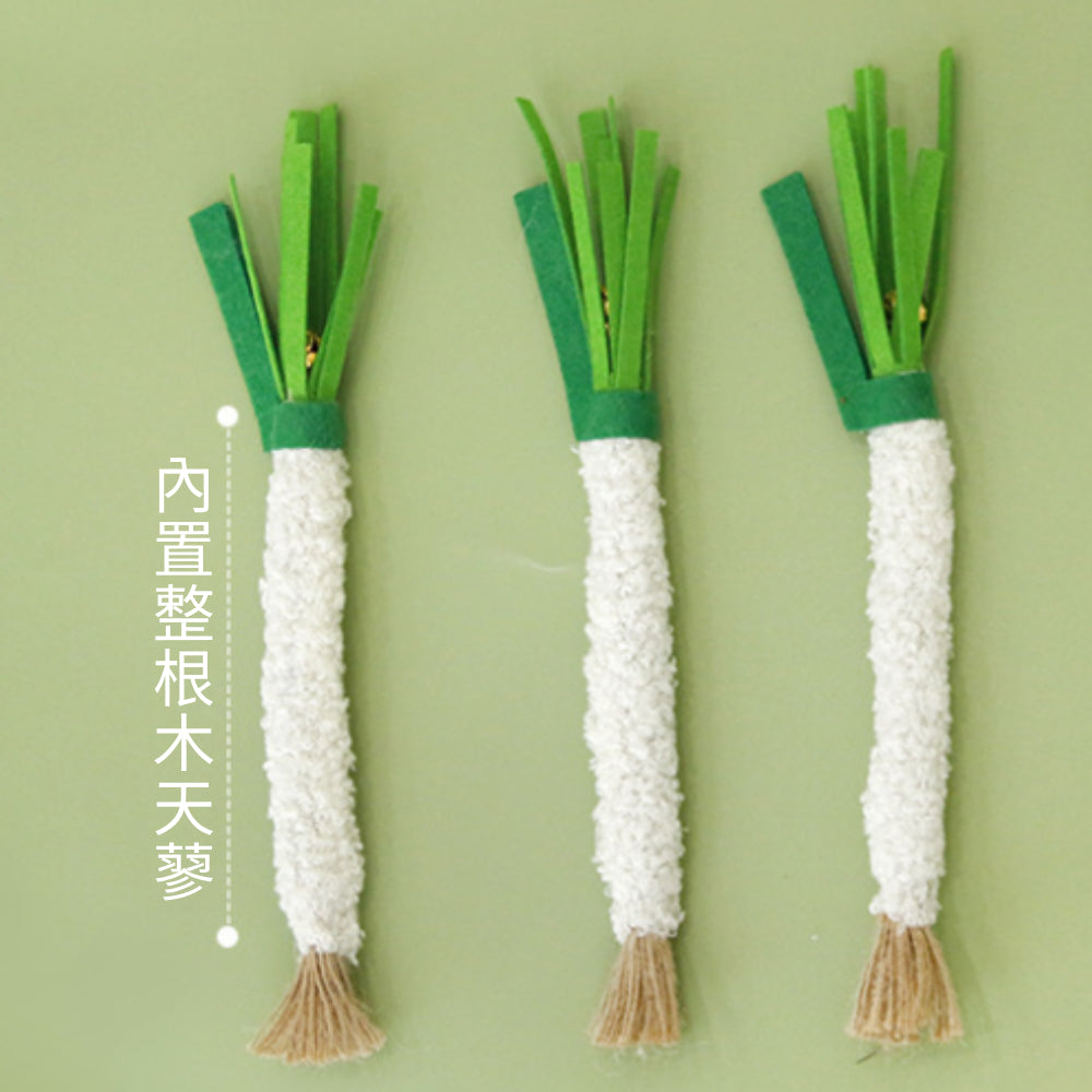 喜多魚 小蔥木天蓼玩具 木天蓼 逗貓玩具 逗貓棒 木天蓼逗貓棒 貓咪玩具 響鈴逗貓玩具 貓玩具