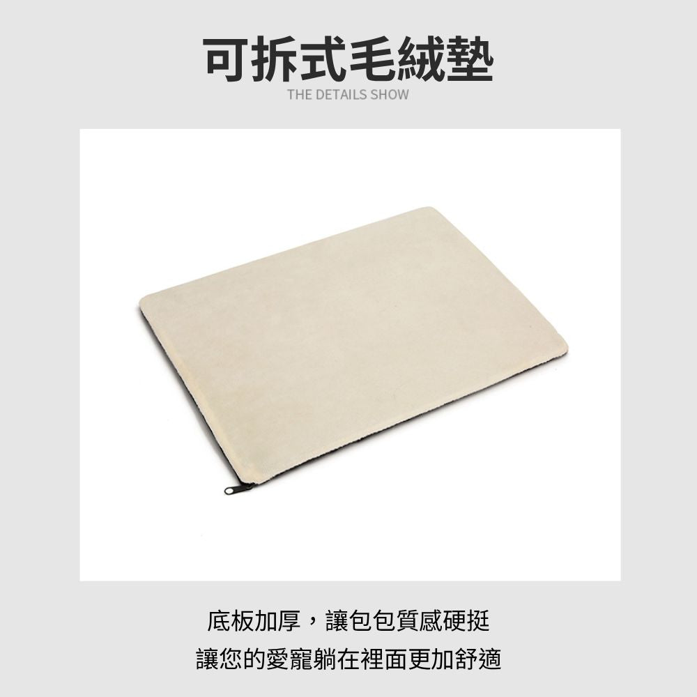 GZD便攜透氣擴展後背包 寵物便攜包 狗狗外出包 可折疊貓包狗包 硬底大容量包 寵物外出包 寵物包