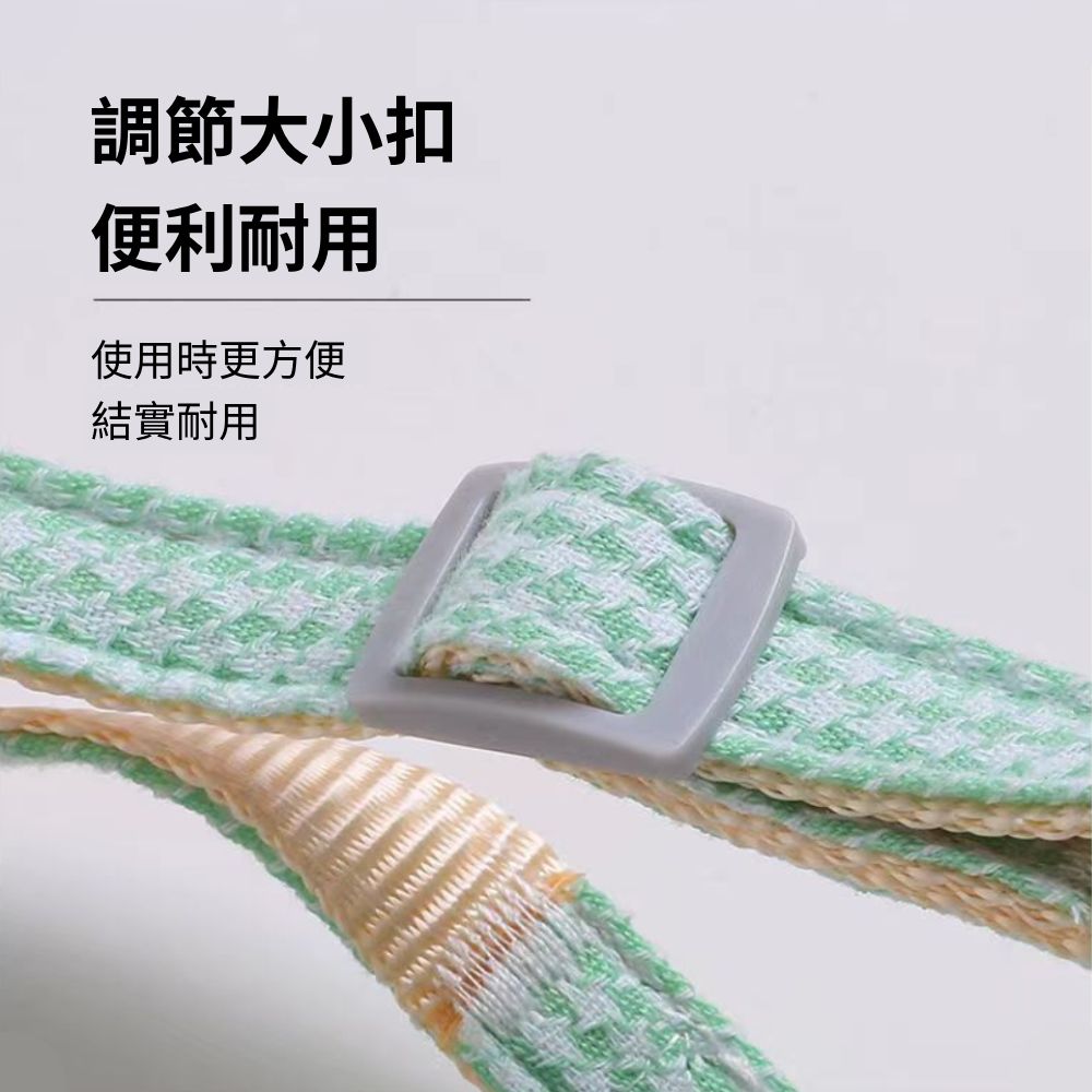 LUFEI寵物胸背牽引繩 熊頭掌 寵物牽引繩 可愛牽引繩 可調節牽引繩 外出牽引繩 項圈