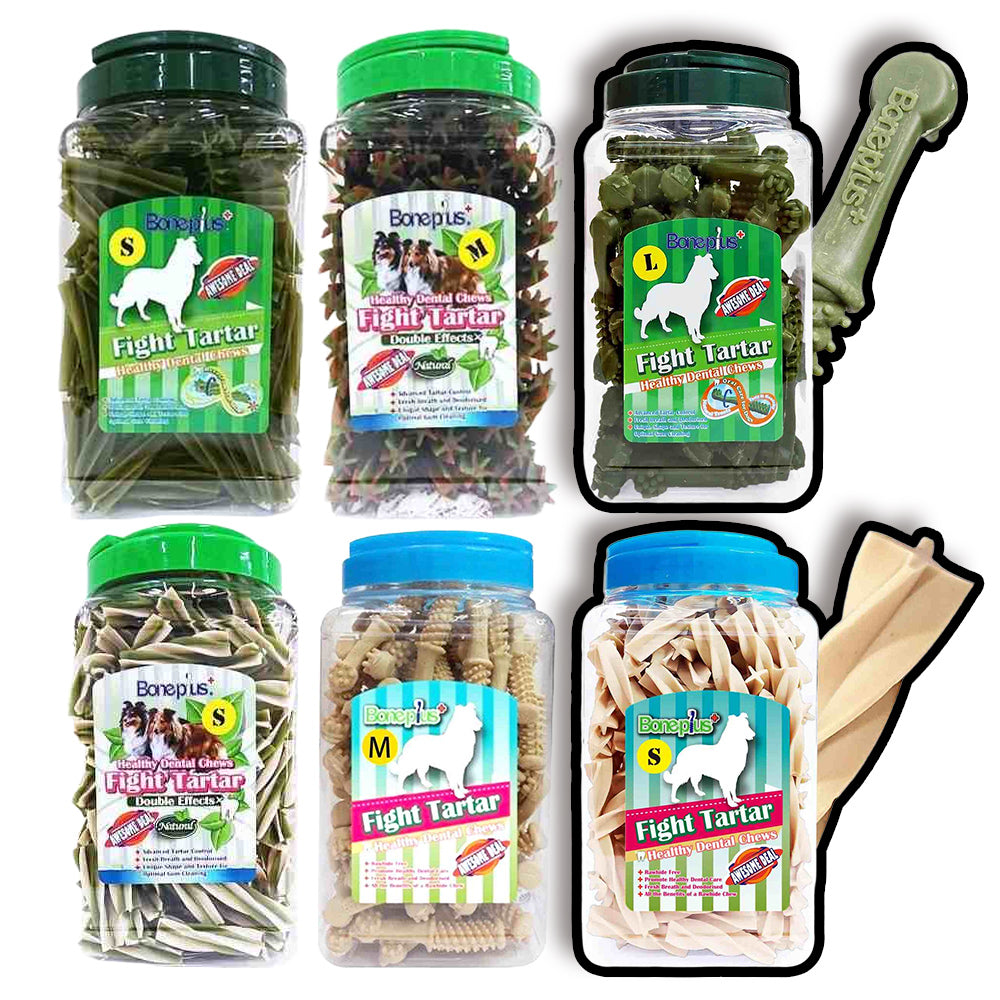 Boneplus 潔牙骨 耐咬棒 磨牙 狗零食 狗 寵物