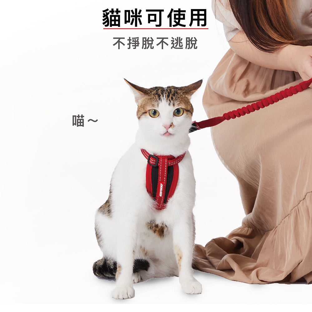 EZYDOG澳洲-狗體工學胸背帶 寵物牽繩另外選 貓咪外出用品 毛掌櫃寵物