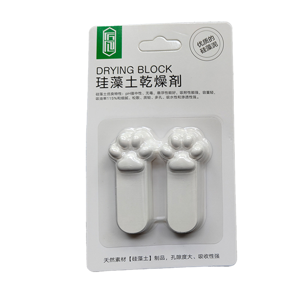 Diatom 硅藻土乾燥劑 食品級 貓狗糧 硅藻土乾燥劑 硅藻泥除潮劑條 除濕防潮
