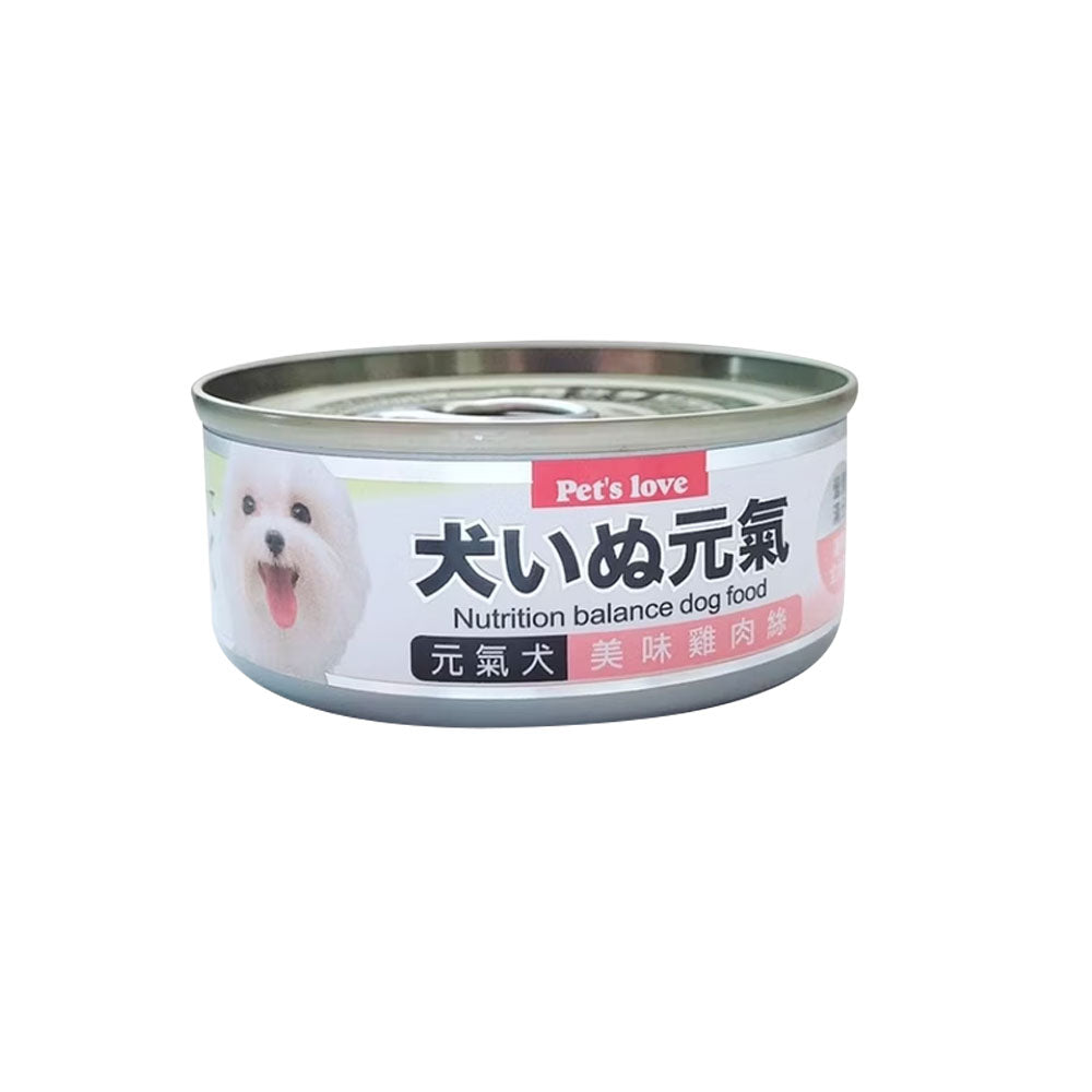 PET'S LOVE 元氣 小狗罐 狗罐頭80g