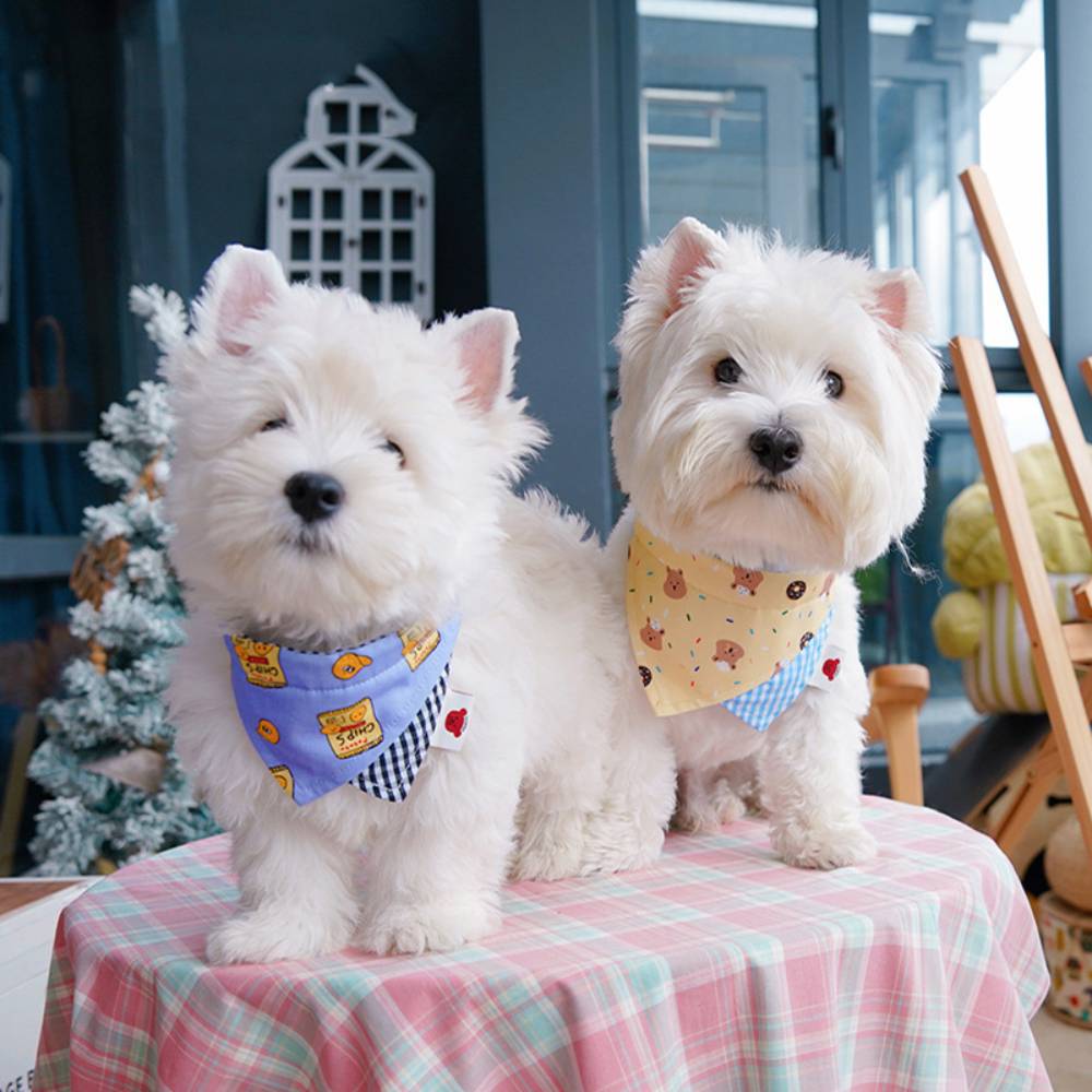 PUPPY BIBIS寵物圍巾 寵物口水巾 寵物防髒圍巾 寵物圍兜 貓狗圍巾 寵物外出口水巾