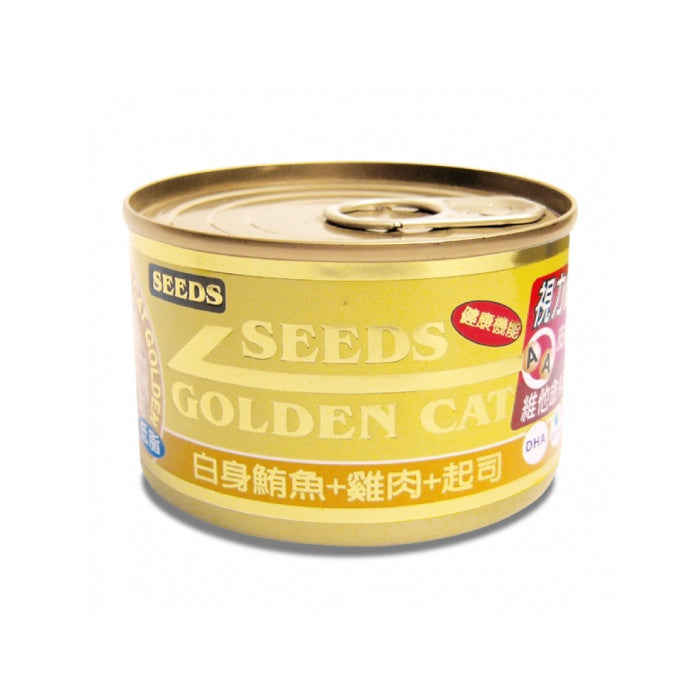 SEEDS 惜時 特級金罐 機能貓罐 80g/170g 貓副食罐 金罐 貓罐頭