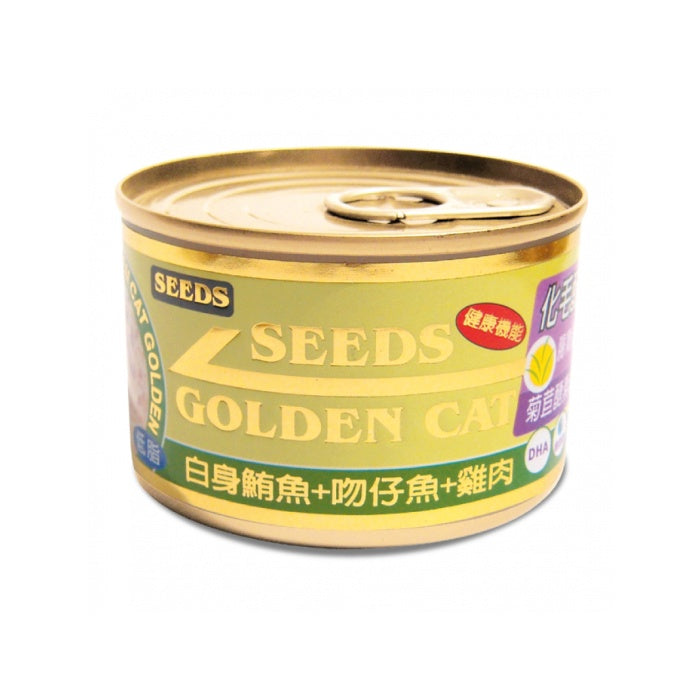 SEEDS 惜時 特級金罐 機能貓罐 80g/170g 貓副食罐 金罐 貓罐頭