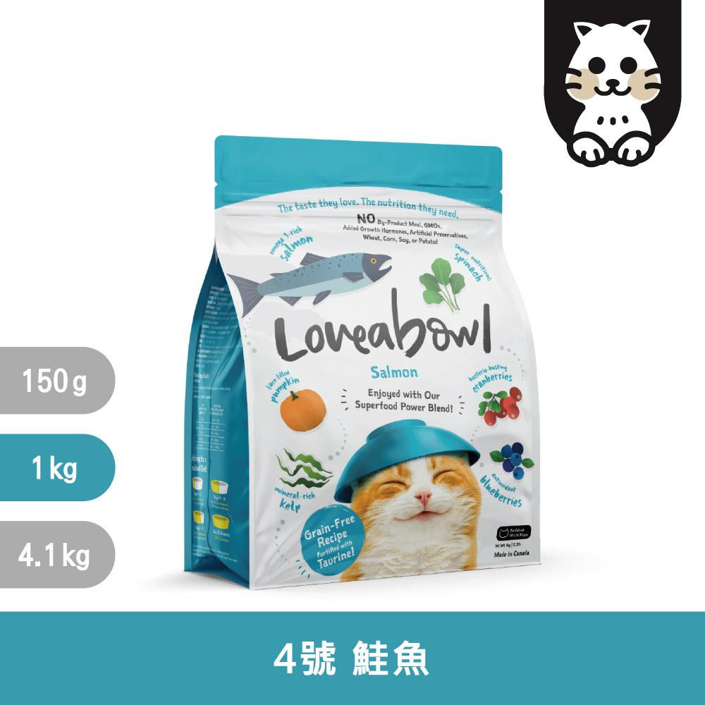 Loveabowl 囍碗 無穀貓飼料 加拿大無穀貓飼料 貓乾糧 貓糧