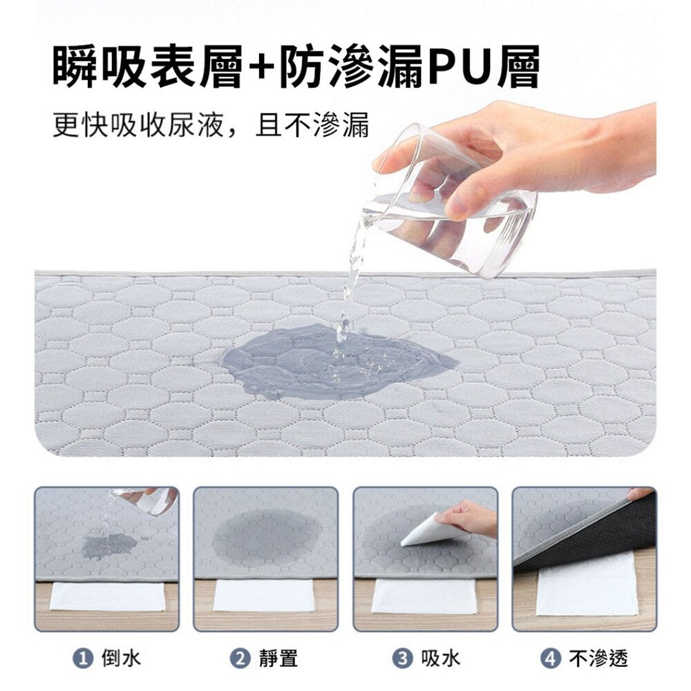 YUY可水洗尿墊 升級版 可水洗隔尿墊 寵物尿墊 犬貓適用 防水尿墊 狗狗尿布墊 吸水尿墊