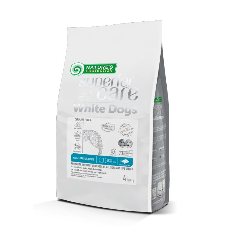 自然本色 狗飼料 低敏狗糧 亮白配方 幼犬飼料 白毛狗飼料 貴賓飼料 比熊飼料 寵物 狗