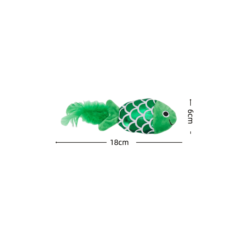 Duodoo 海底亮光動物貓玩具 貓薄荷 貓玩具 海洋魚章魚造型 含貓薄荷 絨毛玩具 羽毛 魚 自嗨 解悶貓玩具