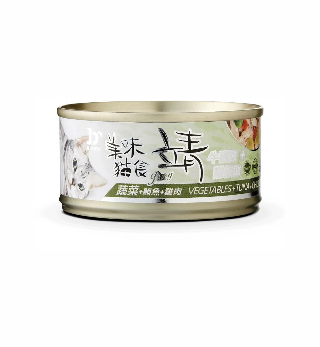 Jing 靖 貓罐頭 80g 貓咪餐罐 貓食 全齡貓 副食罐 貓罐 毛掌櫃寵物