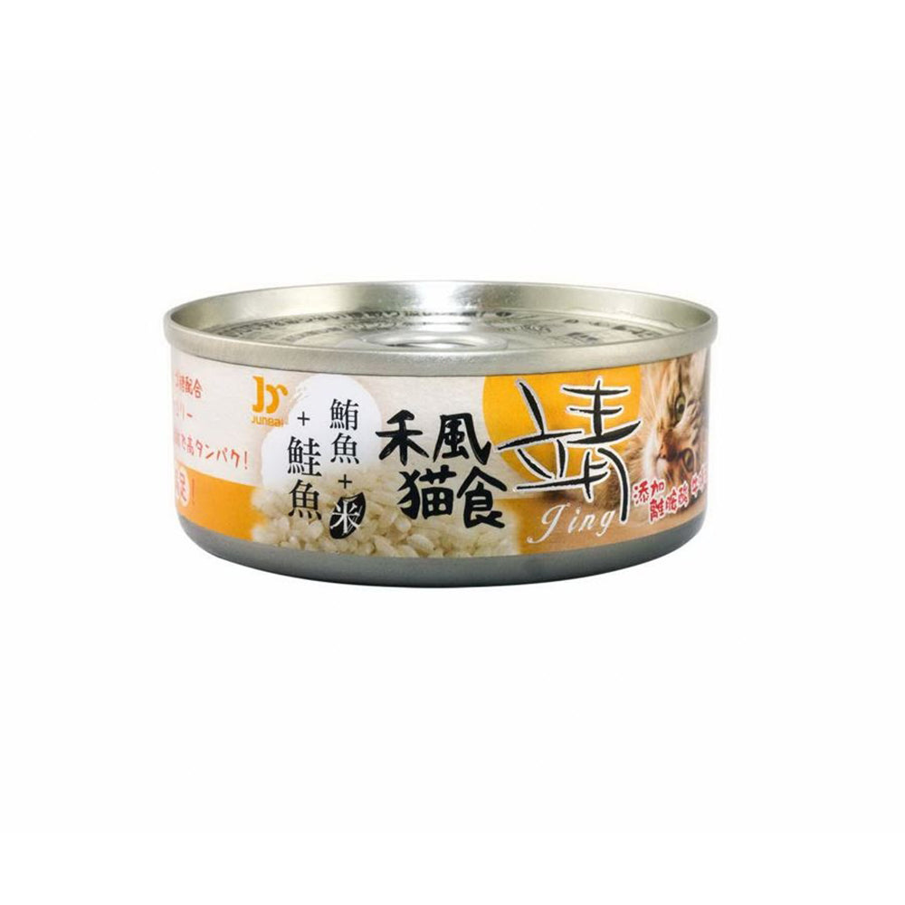 Jing 靖 貓罐頭 80g 貓咪餐罐 貓食 全齡貓 副食罐 貓罐 毛掌櫃寵物