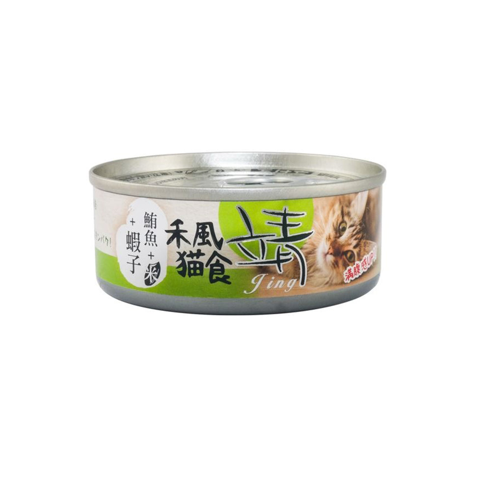 Jing 靖 貓罐頭 80g 貓咪餐罐 貓食 全齡貓 副食罐 貓罐 毛掌櫃寵物