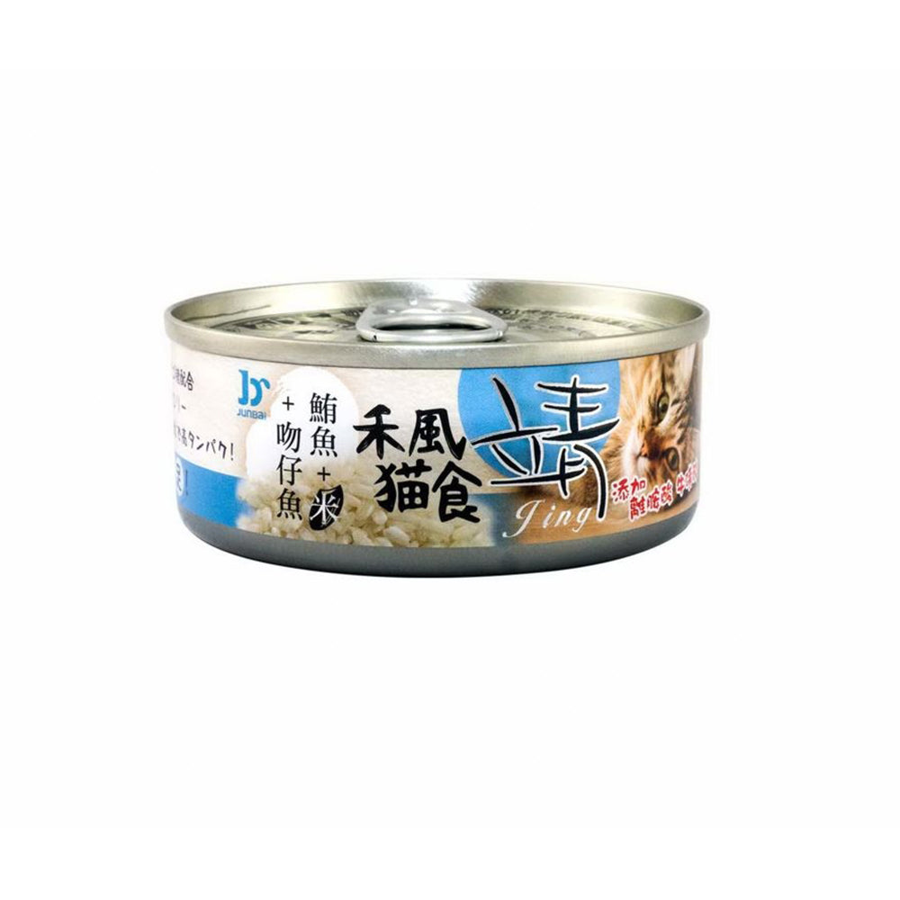 Jing 靖 貓罐頭 80g 貓咪餐罐 貓食 全齡貓 副食罐 貓罐 毛掌櫃寵物
