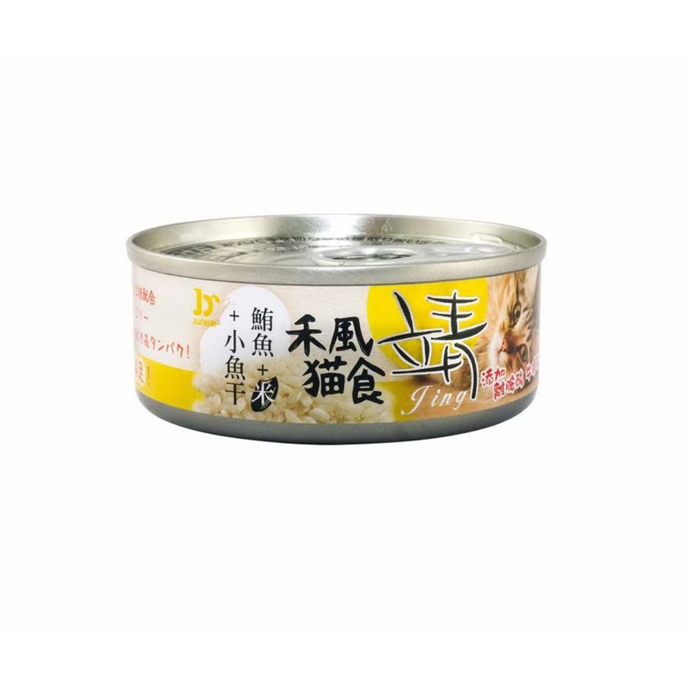 Jing 靖 貓罐頭 80g 貓咪餐罐 貓食 全齡貓 副食罐 貓罐 毛掌櫃寵物