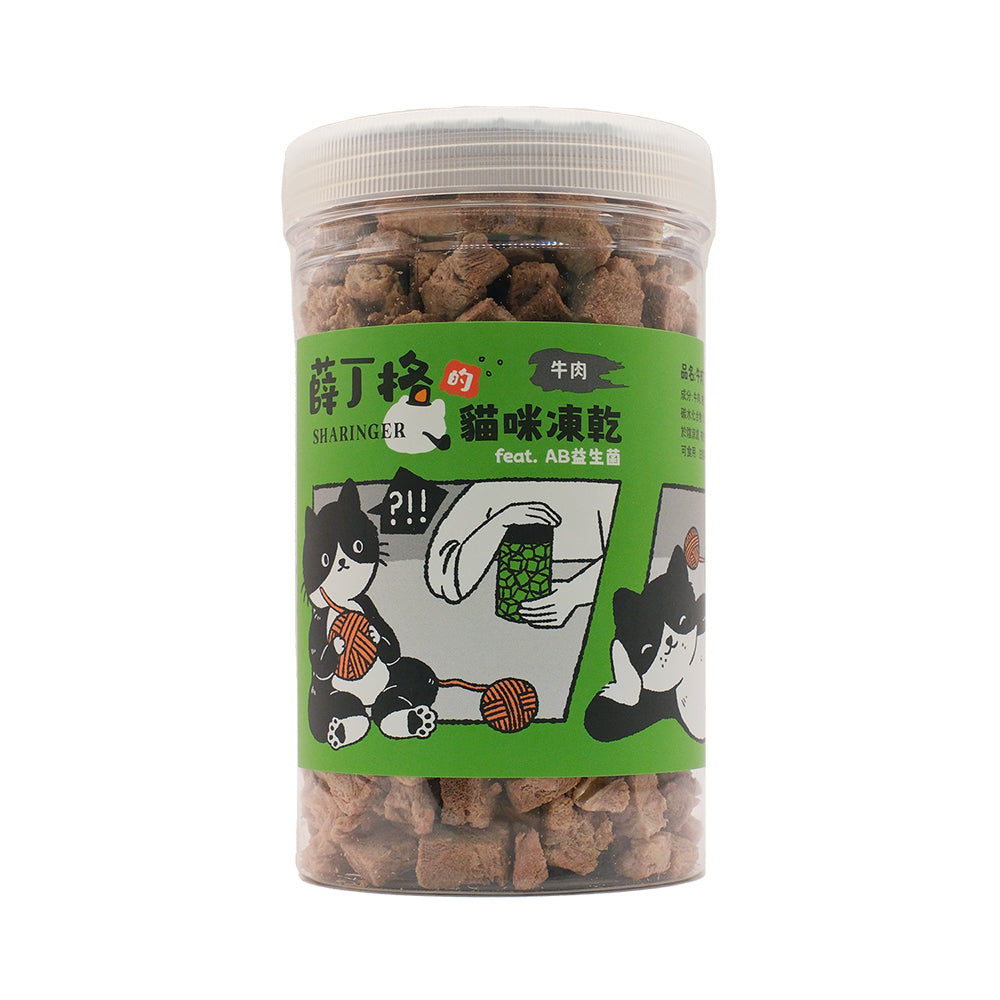 SHARINGER 薛丁格 寵物凍乾 添加益生菌 毛掌櫃寵物(貓狗凍乾 貓咪零食 犬貓凍乾 寵物零食 寵物凍乾 益生菌 凍乾)