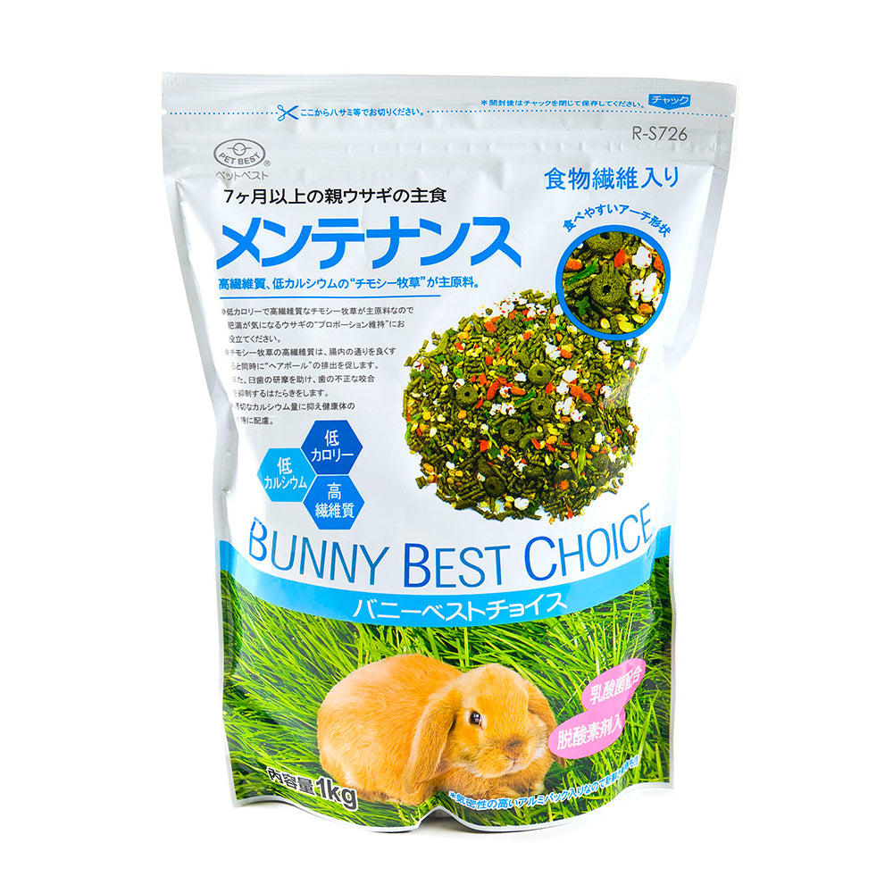 Petbest 寵物兔主食飼料 室内免專用飼料 兔子主食 兔子飼料 哺乳兔 小動物 兔子乾糧 幼兔專用