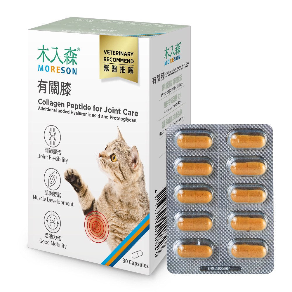 MORESON 木入森 寵物保健品 排毛粉 益生菌 離胺酸 骨骼 鈣 皮膚 關節 眼睛 心臟 保健品 Moreson