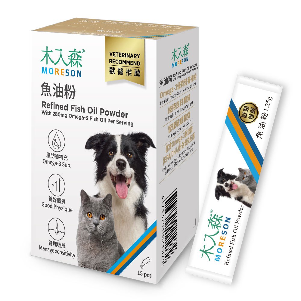 MORESON 木入森 寵物保健品 排毛粉 益生菌 離胺酸 骨骼 鈣 皮膚 關節 眼睛 心臟 保健品 Moreson